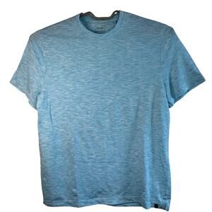 Lot of 2 Perry Ellis Women’s T-Shirts | Size L | Aqua Stretch Active Tee EUC